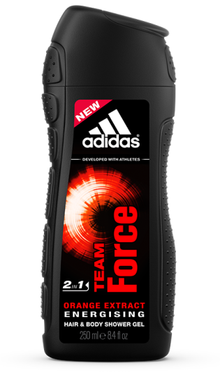 Gel de banho Team Force 250 ml