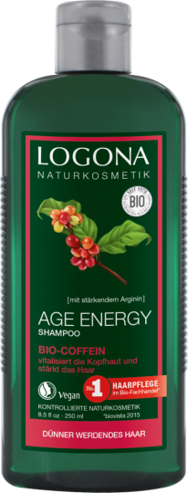 Shampoo age energy bio cafeína 250 ml