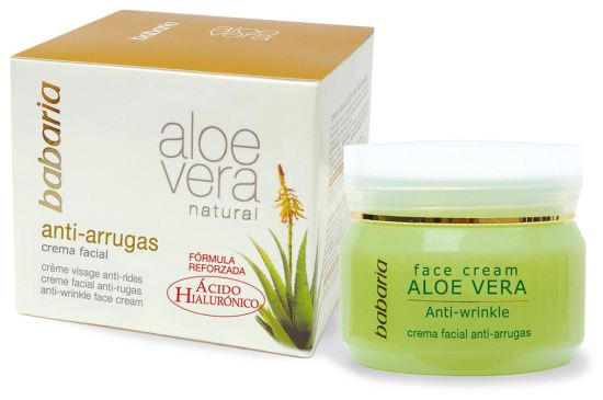 Babaria Creme Facial Anti-rugas Aloe Vera 50 ml