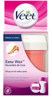 Rolo elétrico de reposição em manteiga de karité EasyWax 50 ml