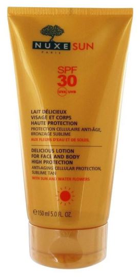 Loção deliciosa alta proteção para rosto e corpo Spf 30