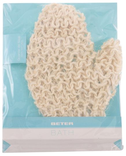 Luva massagem de sisal Luva massagem de sisal