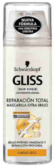 Gliss Mask Repair Total Extra Gloss 150 ml Gliss Mask Repair Total Extra Gloss 150 ml