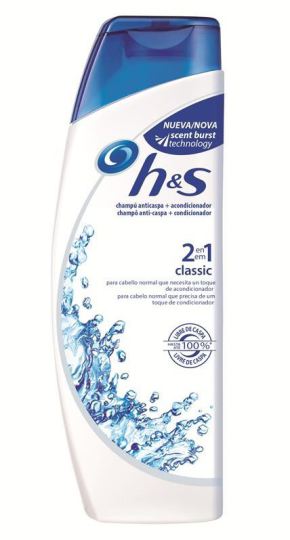 Shampoo anti-caspa 2 em 1 clássico + condicionador 270 ml