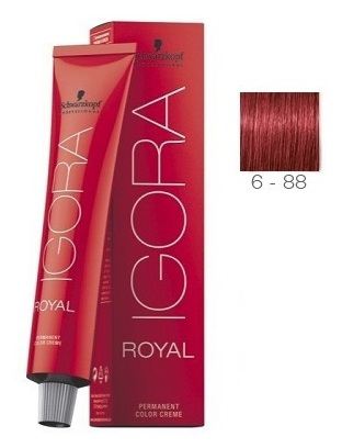 Royal Permanent Dye 6/88 Louro Escuro vermelho intenso 60 ml