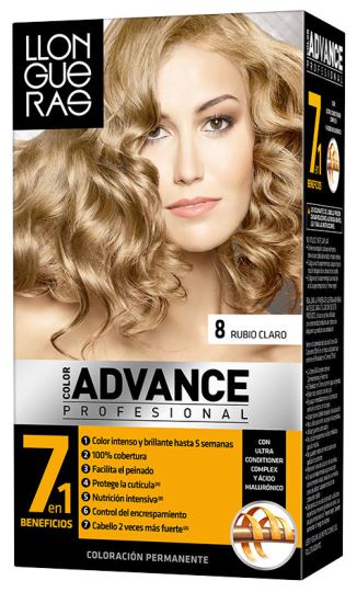 Cor Advance Hair Color # 8-Louro Claro Cor Advance Hair Color # 8-Louro Claro