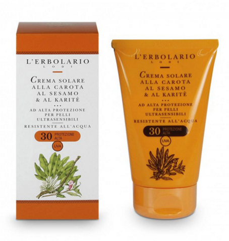 Creme Solar com Cenoura e Karité FPS 30