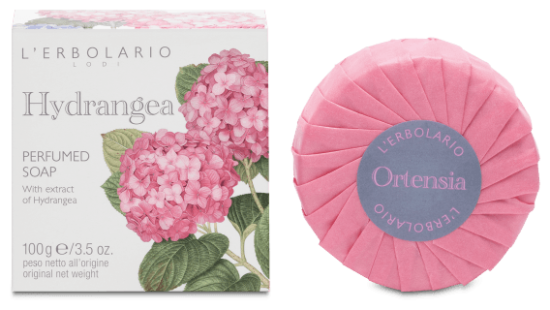 Sabonete com aroma de hortênsia 100 gr Sabonete com aroma de hortênsia 100 gr