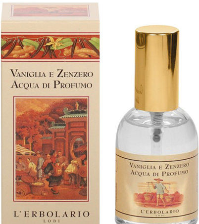 Água de Perfume de Baunilha e Gengibre 50 ml