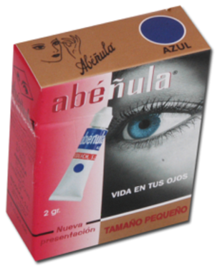Creme para olhos azuis pequeno Creme para olhos azuis pequeno