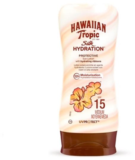 Hawaiian Tropic Silk hidrata&ccedil;&atilde;o lo&ccedil;&atilde;o solar