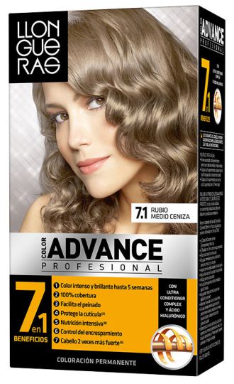 Cor Advance Hair Color # 071 Cinza Louro Cor Advance Hair Color # 071 Cinza Louro
