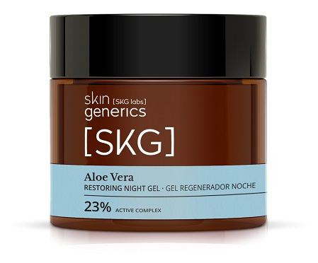 Gel regenerador noturno 23% Aloe vera