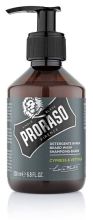 Champô de lâmina única para cipreste e vetiver barba e bigode 200 ml Champô de lâmina única para cipreste e vetiver barba e bigode 200 ml