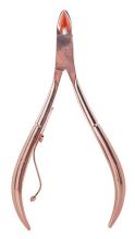 Alicate Curvo Rosa Bronze Ponta fina 9mm 10,2 cm
