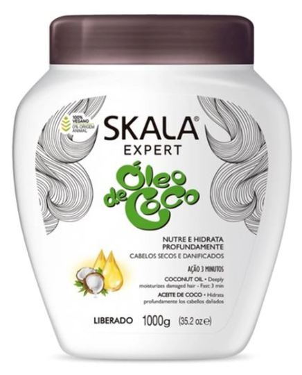 Creme Condicionador Oleo Coconut 1 L Creme Condicionador Oleo Coconut 1 L