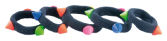 Elastic Pop Scrunchies com triângulos 5 unidades Elastic Pop Scrunchies com triângulos 5 unidades