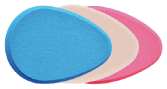 Conjunto de esponja de maquiagem de cores b&aacute;sicas