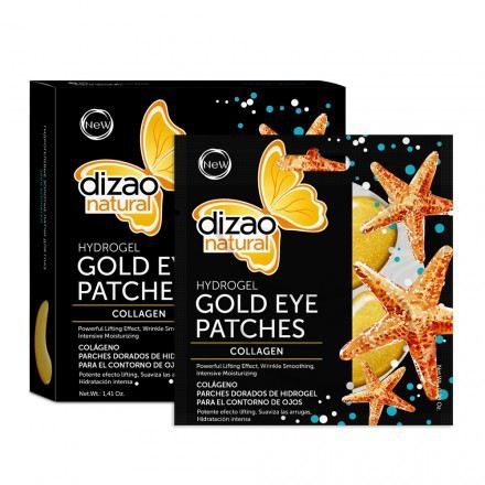 Hydrogel Gold 100% col&aacute;geno para contorno dos olhos