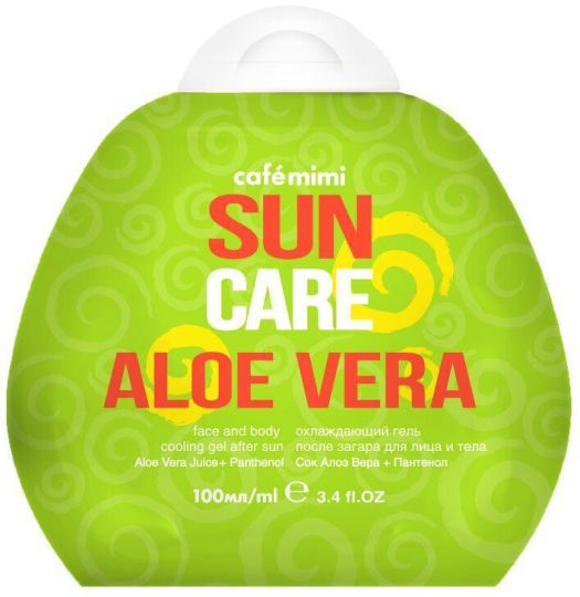 Gel P&oacute;s-Sol Refrescante para Rosto e Corpo com Aloe Vera 100 ml