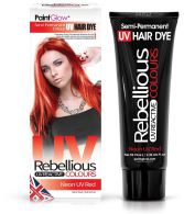 Rebelde Uv Reactivo Neon Semi permanente corante 70 ml