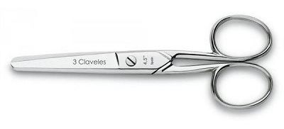 3 Claveles Tesoura multifuncional Extremidades redondas