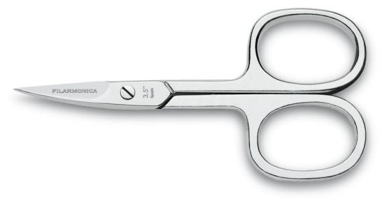 Tesoura de unhas curvas de 3,5 polegadas