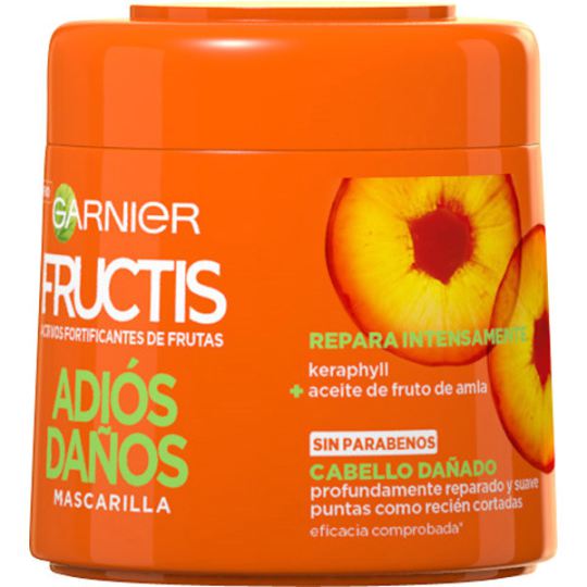 Máscara de reparação Fructis Adios danifica 300 ml Máscara de reparação Fructis Adios danifica 300 ml