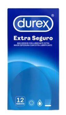 Preservativos extra seguros Pacote de 12 uds