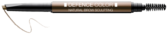 Forro de sobrancelha Sculpting Natural Defense Color n &deg; 402 Chatain