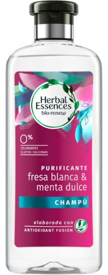 Champô Morango Branco e Menta Doce 400 ml Champô Morango Branco e Menta Doce 400 ml