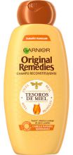 Rem&eacute;dios originais Treasures of Honey Shampoo cabelos danificados 600 ml
