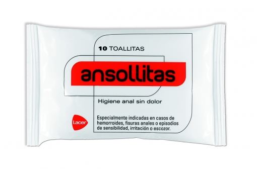 Lacer Toalhetes de Higiene Anal 10 unidades