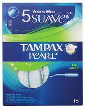 Tampões de super aplicador de pérola Tampax Tampões de super aplicador de pérola Tampax
