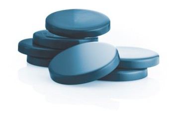 Discos tradicionais de cera azul 1 kg Discos tradicionais de cera azul 1 kg