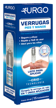 Verrugas Urgo Cryo, Garrafa 20 ml Verrugas Urgo Cryo, Garrafa 20 ml