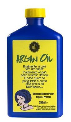 Shampoo Reconstrutor de &Oacute;leo de Argan Argan pracaxi 250 ml