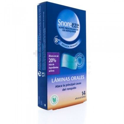 Lâminas orais Ronco 14 peças Lâminas orais Ronco 14 peças