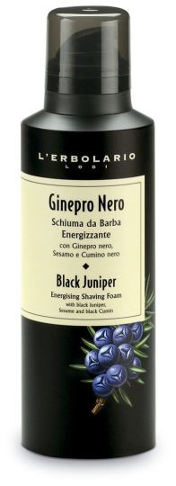 Espuma de barba de zimbro preto 200 ml