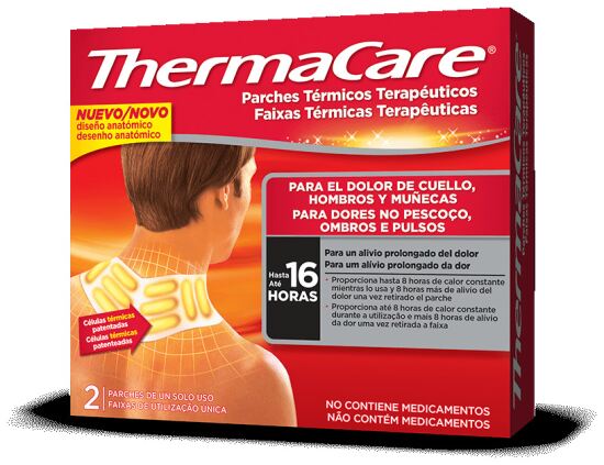 Cuello Parches Efecto Calor