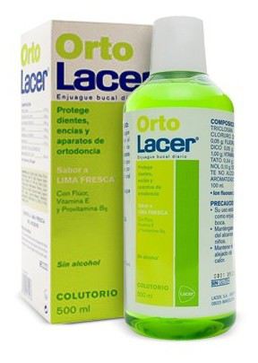 OrtoLacer Colutório Limão Fresco 500 ml OrtoLacer Colutório Limão Fresco 500 ml