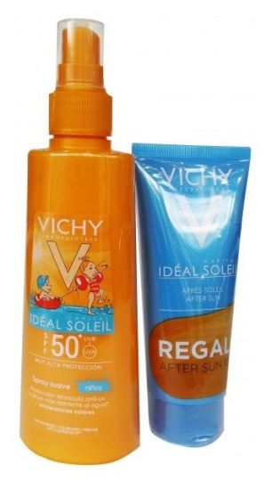 Spray Capital Soleil Crianças 200 ml + Aftersun 100 ml Spray Capital Soleil Crianças 200 ml + Aftersun 100 ml