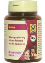 Maca orgânica pura, 80 cápsulas Maca orgânica pura, 80 cápsulas