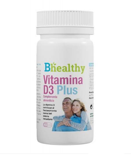 Biover Vitamina Bhealthy D3 Plus 45 Cap
