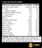 Energy Gel + Cafeína 40 gr Energy Gel + Cafeína 40 gr
