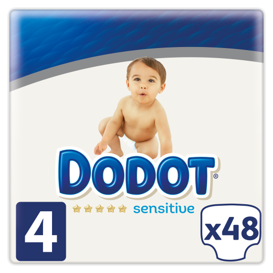 Dodot Sensitive Fralda Tamanho 3 com 56 Unidades