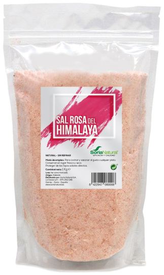 Sal cor-de-rosa dos Himalaias 1 kg Sal cor-de-rosa dos Himalaias 1 kg