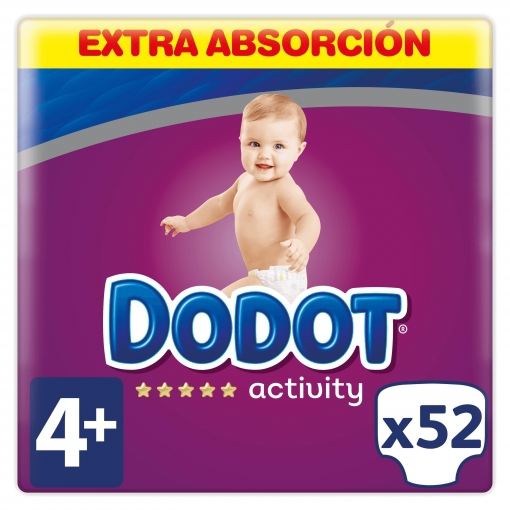 Dodot Atividade T-4 Extra 52 Unidades