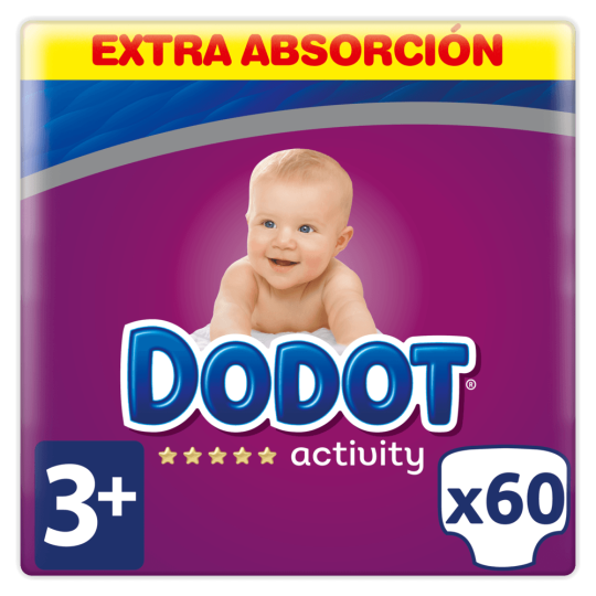 Dodot Atividade T-3 Extra 60 Unidades