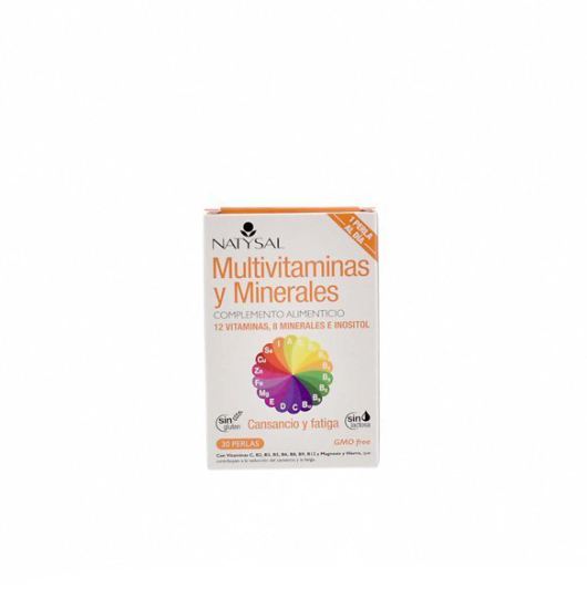 Natysal Multivitaminas & Minerais 30 C&aacute;psulas